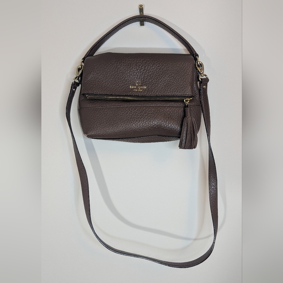 Kate Spade Brown Handbag - Southport Avenue Mini Maria Crossbody - Picture 2 of 12